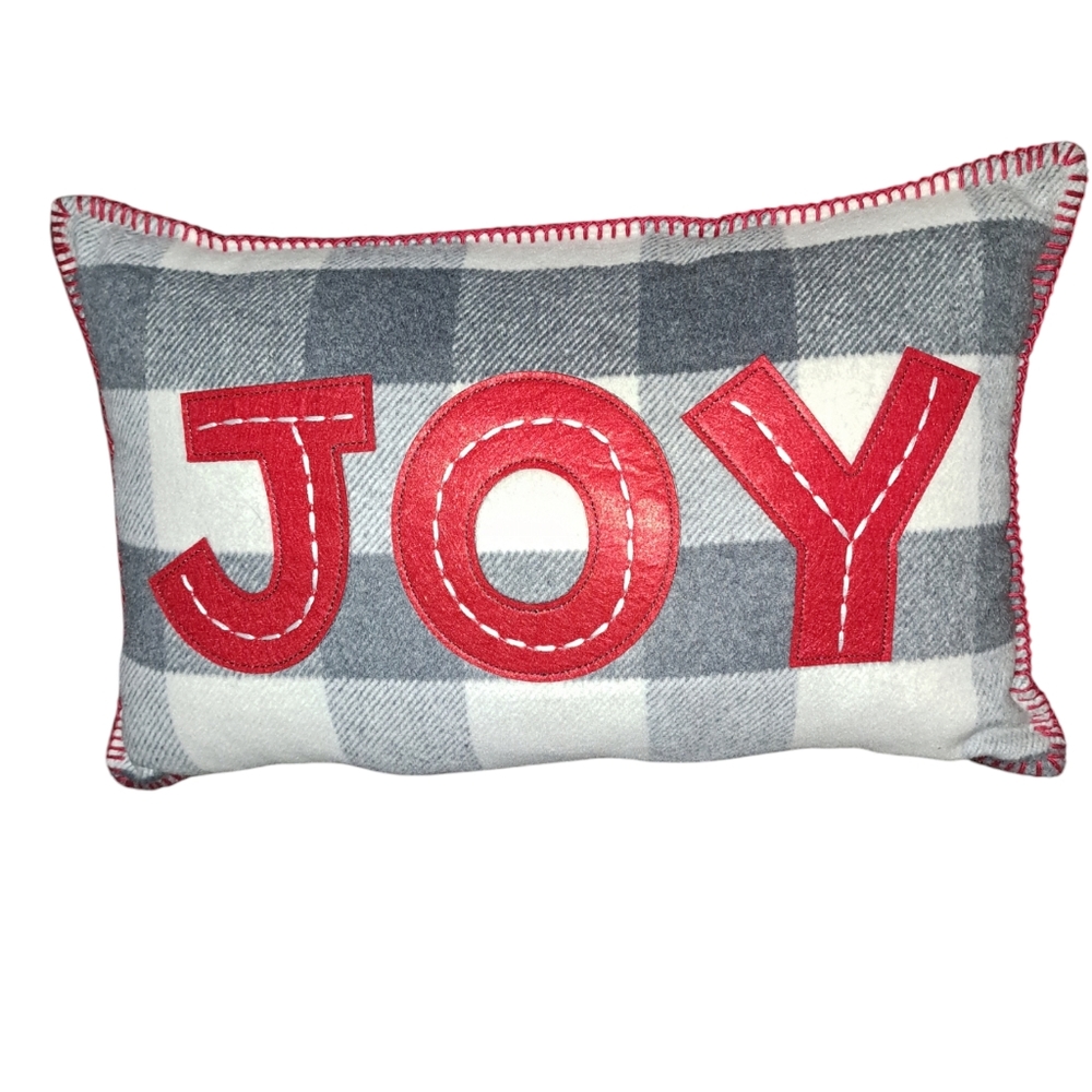 Christmas JOY Throw Pillow